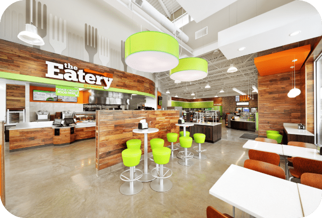 the eatery floor plan