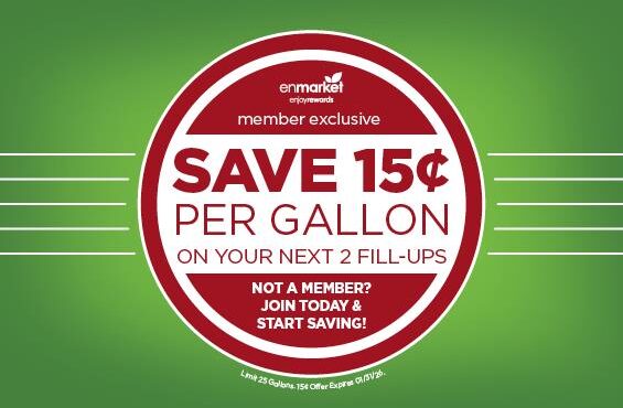 New Member Gas Savings