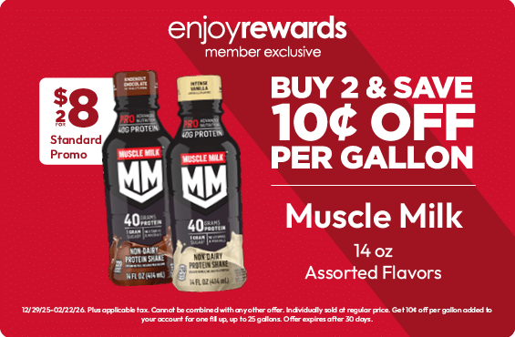 Buy 2 & Save 10CPG Muscle Milk 14oz (Assorted Flavors)