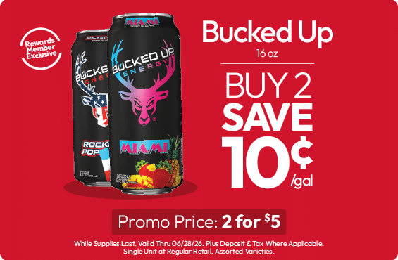 Buy 2 & Save 10CPG Bucked Up 16oz