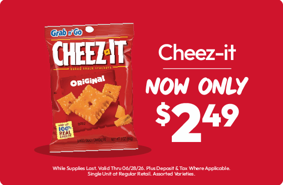Cheez-it Now Only $2.49