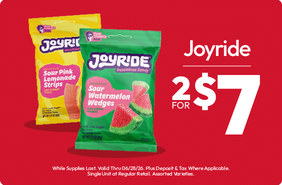 2 for $7 Joyride
