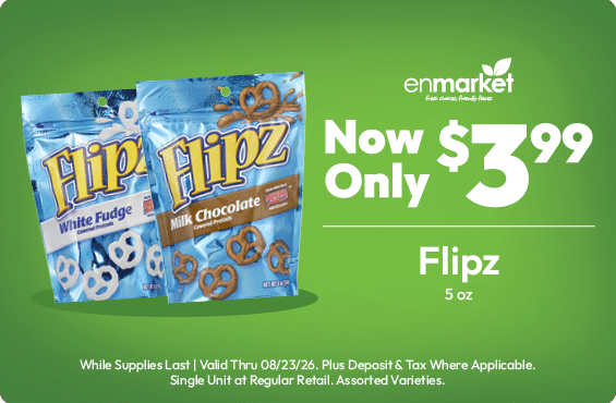 Flipz 5oz Now Only $3.99