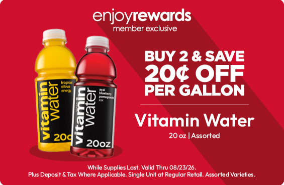 Buy 2 & Save 20CPG Vitamin Water 20oz