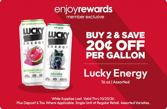 Buy 2 & Save 20CPG Lucky Energy 16oz