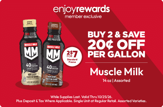 Buy 2 & Save 20CPG Muscle Milk 14oz